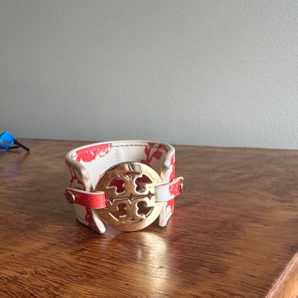 Tory Burch Red and Gold Women's Bracelet